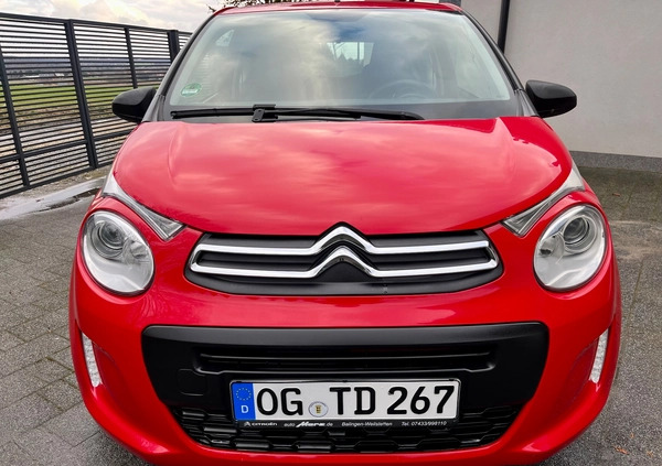 Citroen C1 cena 14900 przebieg: 188029, rok produkcji 2015 z Obrzycko małe 37